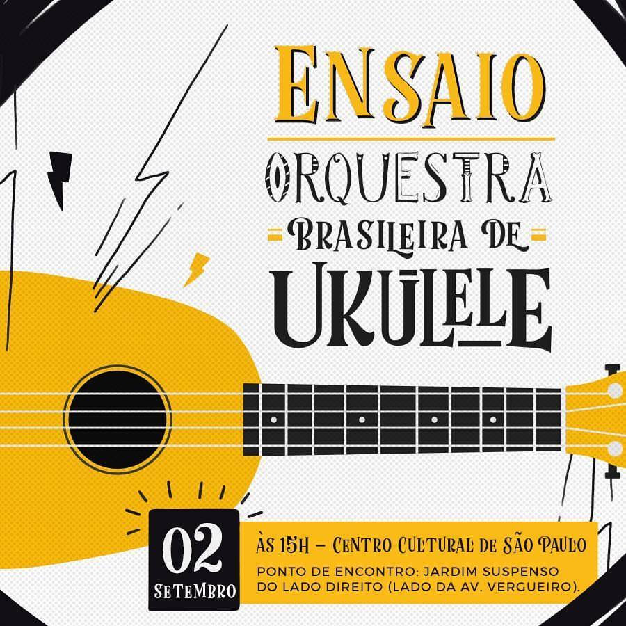 ensaio orquestra brasileira de ukuleles
