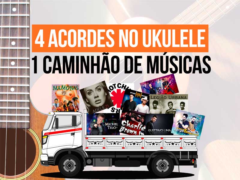 Músicas fáceis para tocar no ukulele (2022)